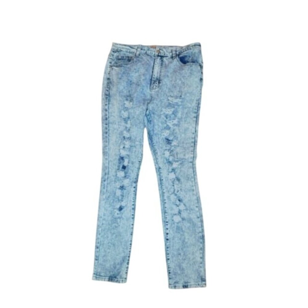 Judy Blue Size 2XL Ripped Distressed STRETCH Plus Size Jeans